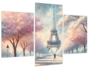Obraz – Jar v Paríži (90x60 cm)
