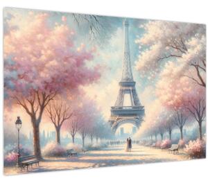 Obraz – Jar v Paríži (90x60 cm)
