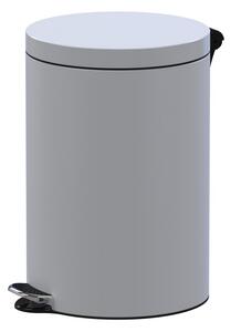 Nášľapný odpadkový kôš, 20 l, biela