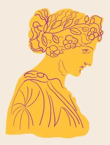 Ilustrácia Ancient goddess, Gigi Rosado