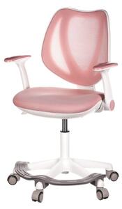 Detská stolička, ružová sieťovina (a-C806 ružová)