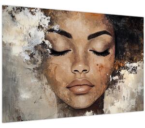 Obraz - Portrét ženy (90x60 cm)