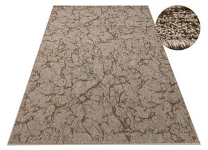 Koberec Marble 90 mramor, hnedý / béžový