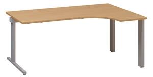 Ergonomický stôl ProOffice C 180 x 120/80 cm, pravý, buk