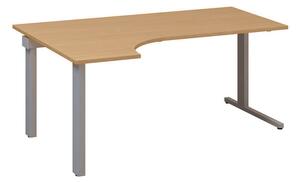 Ergonomický stôl ProOffice C 180 x 120/80 cm, ľavý, buk