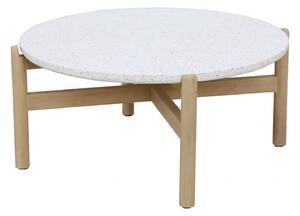 Ratanea Drevený kávový stôl LARA 80cm