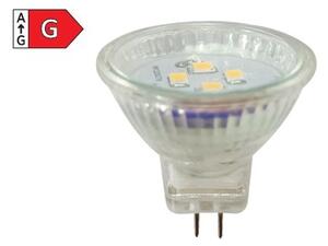 Diolamp SMD LED Reflektor MR11 3W/GU4/12V AC-DC/3000K/200Lm/120°