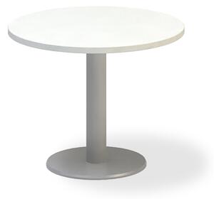 Konferenčný stôl ProOffice priemer 70 x 50,7 cm, biela