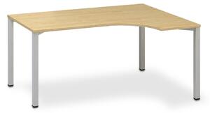 Ergonomický stôl ProOffice B 180 x 120/80 cm, pravý, divoká hruška