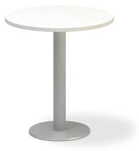Konferenčný stôl ProOffice priemer 70 x 74,2 cm, biela