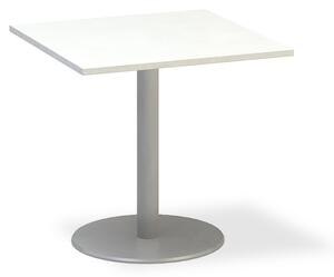 Konferenčný stôl ProOffice 80 x 80 x 74,2 cm, biela