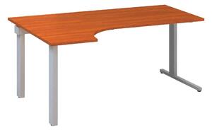 Ergonomický stôl ProOffice C 180 x 120/80 cm, ľavý, čerešňa