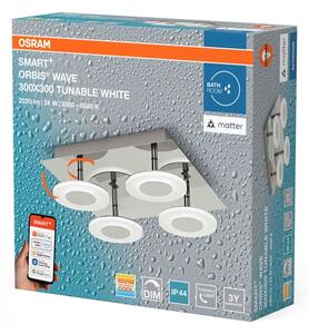 Osram - LED stmievateľné kúpeľňové stropné svietidlo SMART+ WAVE LED/24W/230V IP44 Wi-Fi