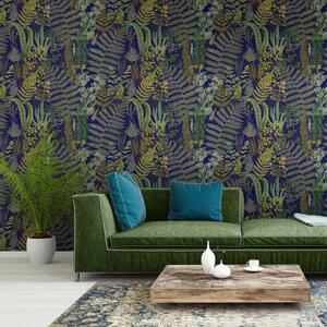 MINDTHEGAP Green Sanctuary Anthracite - tapeta
