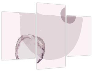 Obraz - Fialový minimalizmus N⁰2 (90x60 cm)