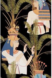 MINDTHEGAP Egyptian Queens Anthracite - tapeta