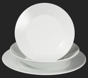 LEA biela - sada porcelánových tanierov pre 6 os