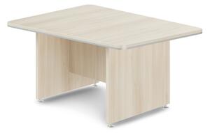 Konferenčný stôl TopOffice Premium 160 x 120 cm, agát svetlý