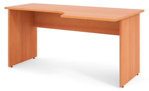 Ergonomický stôl Impress 160 x 90 cm, pravý, hruška