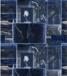 MINDTHEGAP Seaman'S Journal Indigo - tapeta
