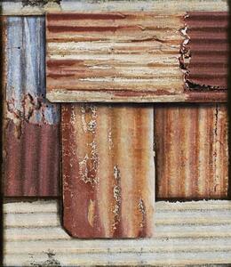 MINDTHEGAP Rusty Tin - tapeta