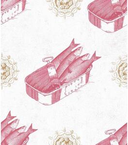 MINDTHEGAP Sardines Red - tapeta