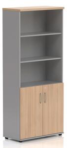 Vysoká skriňa Visio LUX 80 x 38,5 x 183,5 cm, dub