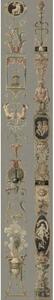 MINDTHEGAP Pilasters Grey - tapeta