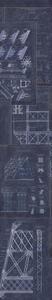 MINDTHEGAP Grand Eiffel Blue - tapeta
