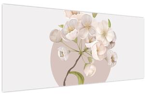 Obraz - Bloom with grace N⁰2 (120x50 cm)