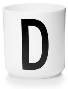Biely porcelánový hrnček Design Letters Personal D