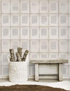 MINDTHEGAP Inside Book Taupe - tapeta