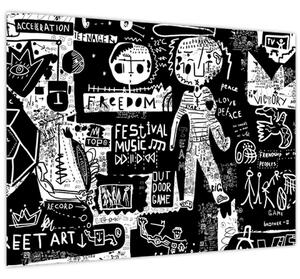 Obraz - Graffiti (70x50 cm)