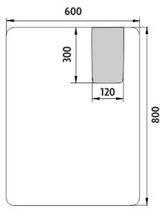 Nimco LED zrkadlo 600x800 - ZP 25002