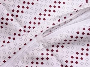 Bavlnené obliečky DIAMOND CHRISTIAN biele Rozmer obliečky: 2 ks 80 x 80 cm | 200 x 200 cm