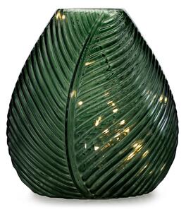 AmeliaHome Lleida LED dekorácia zelená, 14x12, 5x15 cm