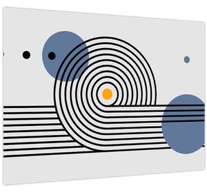 Obraz - Minimalistická abstrakcia N⁰1 (70x50 cm)
