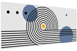 Obraz - Minimalistická abstrakcia N⁰1 (120x50 cm)