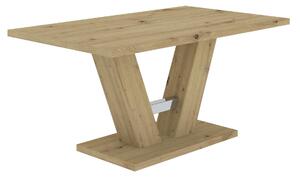 Rozkladací stôl do jedálne BEVERLY - dub artisan