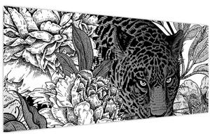 Obraz - Exotická záhrada (120x50 cm)