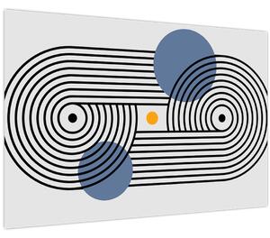 Obraz - Minimalistická abstrakcia N⁰3 (90x60 cm)