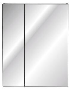 Zrkadlová skrinka MONAKO GREY OAK 840 | 60 cm