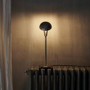 FermLIVING Stolná lampa Tiny, nikel, výška 42,2 cm, naklápacia