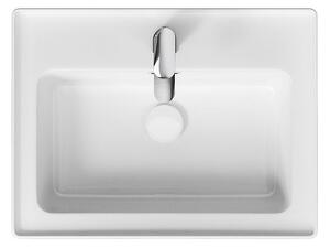 Cersanit - Crea skrinka s umývadlom 60cm, dub, S924-008+K114-006