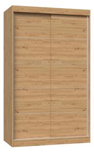 TP Living Šatníková skriňa IGA I 120 cm dub artisan