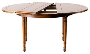 Stół okrągły rozkładany 120x76cm/ 160x120x76cm