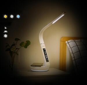 Retlux-LED Stmiev. lampa s bezdr. nab. Qi a displejom LED/6W/230V 3000/4000/6000K