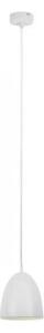 Searchlight 27015 - Luster na lanku METAL 1xE27/60W/230V pr. 28 cm biela