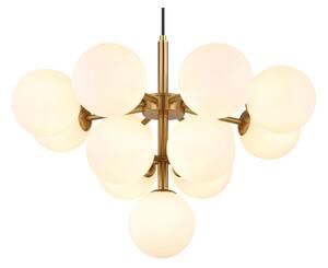 Globo 56143-13G - Luster na lanku GRAPPY 13xG9/5W/230V pr. 56 cm zlatá