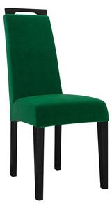 Jedálenská stolička JK79, Dostupné poťahy: Magic Velvet 2225, farebné prevedenie stoličky v dreve: biela Mirjan24 5903211305702